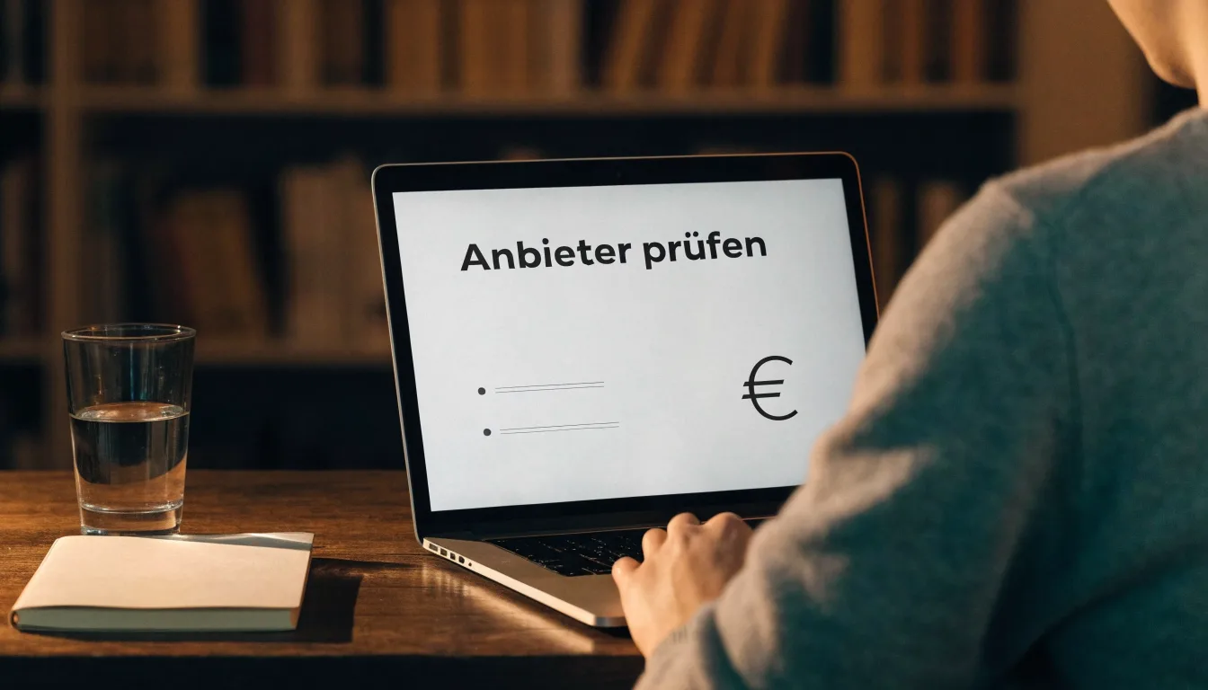 Ein Richterhammer aus Holz liegt auf einem Tisch, dahinter eine unscharfe Bücherwand im warmen Licht.